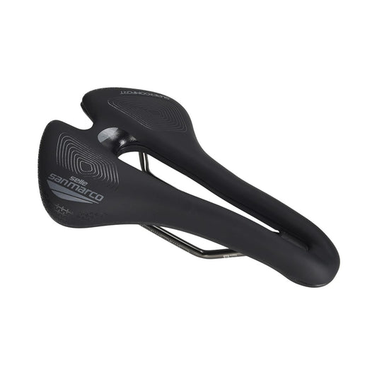 Σέλα SELLE SAN MARCO APSIDE SHORT SUPERCOMFORT OPEN-FIT RACING 149mm Rails Μαγγάνιο