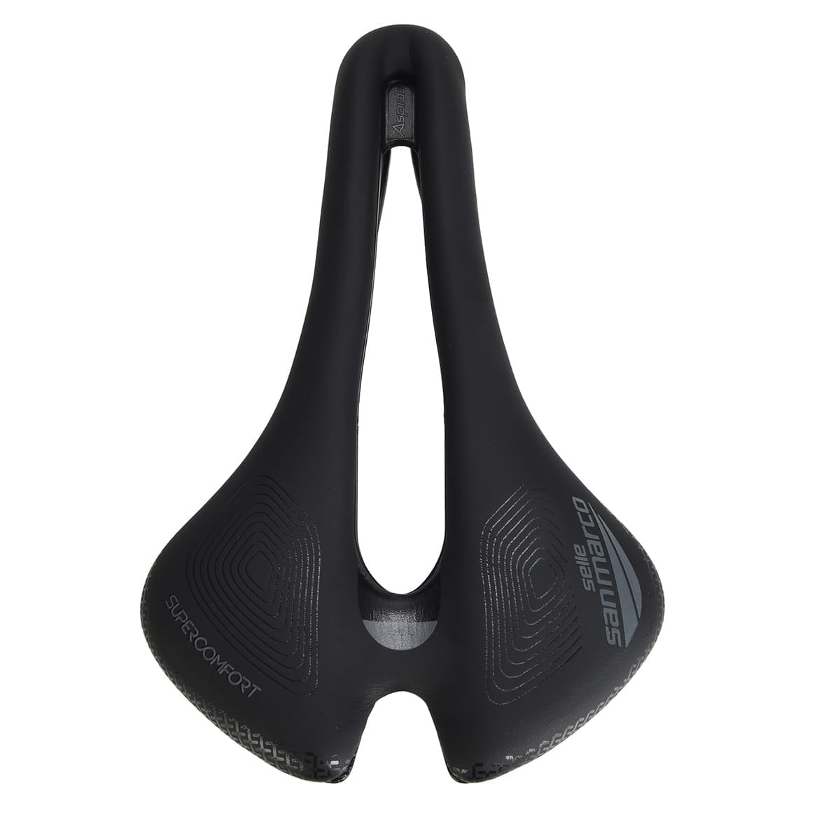 Saddle SELLE SAN MARCO APSIDE SHORT SUPERCOMFORT OPEN-FIT RACING 149mm Manganese Rails