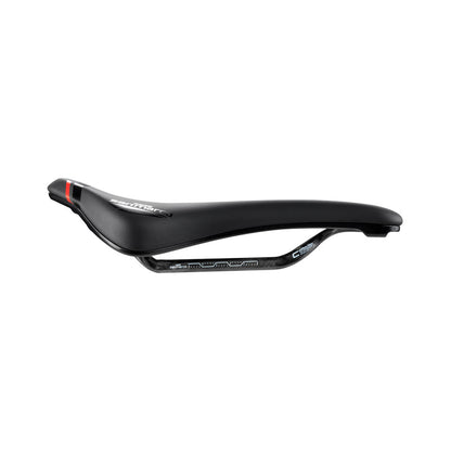 Σέλα SAN MARCO GROUND SHORT OPEN-FIT CARBON FX 155mm Μαύρο