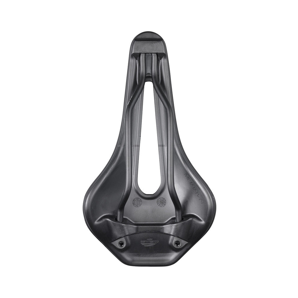 Sadel SAN MARCO GROUND SHORT OPEN-FIT DYNAMIC 140mm Sort