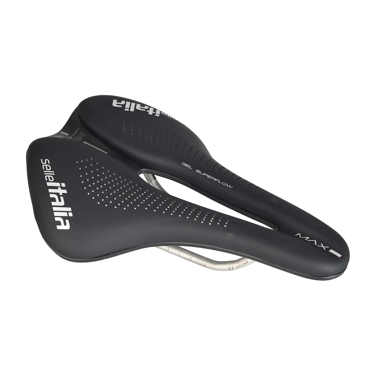 Selle ITALIA MAX NOVUS EVO BOOST GEL SUPERFLOW Ti316 Rails