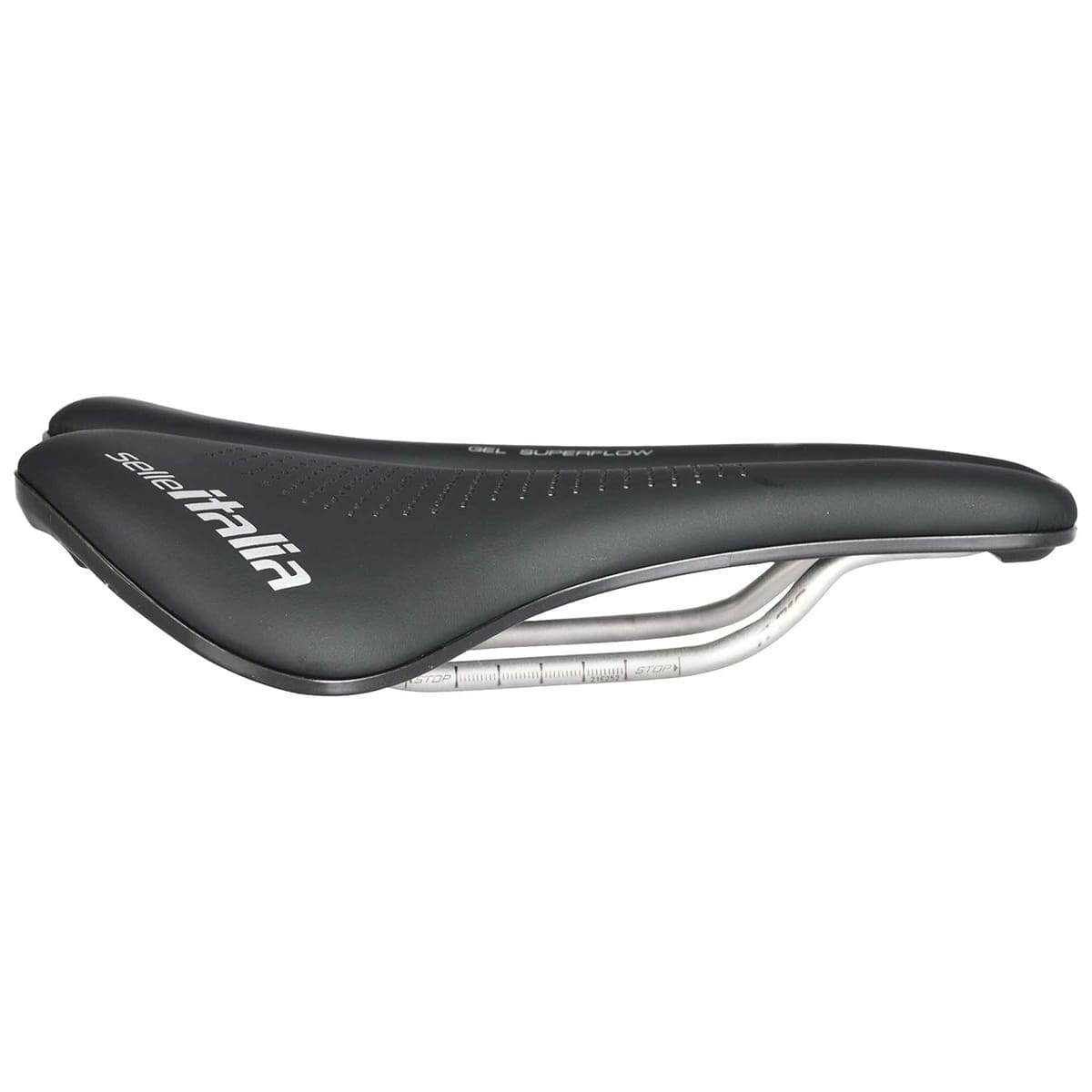 Selle ITALIA MAX NOVUS EVO BOOST GEL SUPERFLOW Ti316 Rails