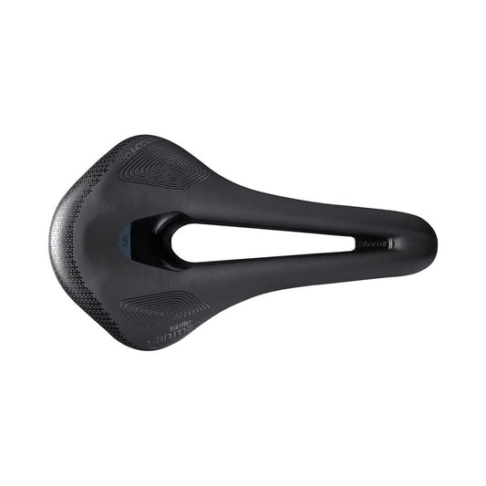 SAN MARCO SHORTFIT 2.0 SUPERCOMFORT OPEN-FIT RACING S3 sadel bredde 140 mm Xsilite stålskinne