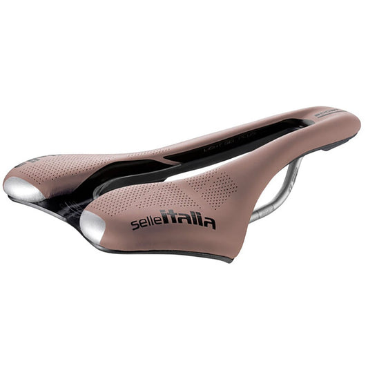 Sadel ITALIA SLR BOOST GRAVEL SUPERFLOW S3 Skinne TI 316