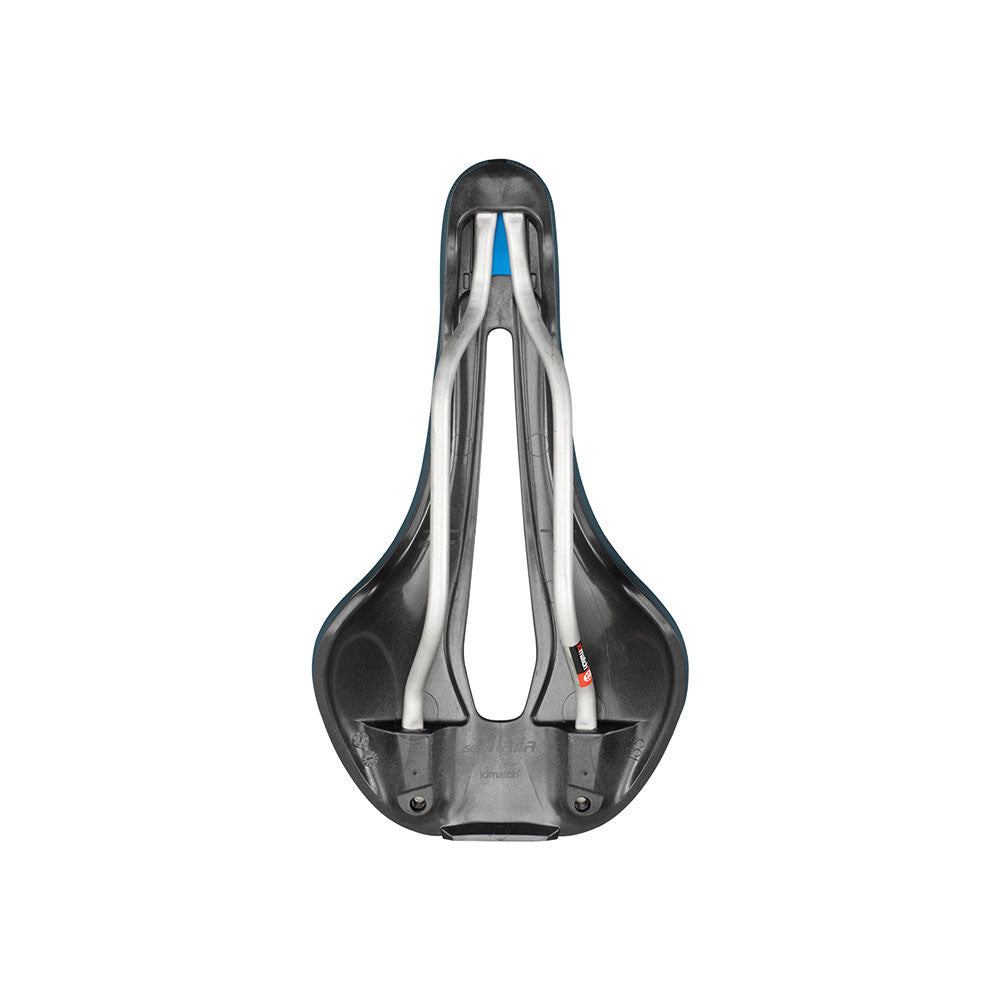 SELLE ITALIA FLITE BOOST GRAVEL SUPERFLOW L TI316 Rails Blue Saddle