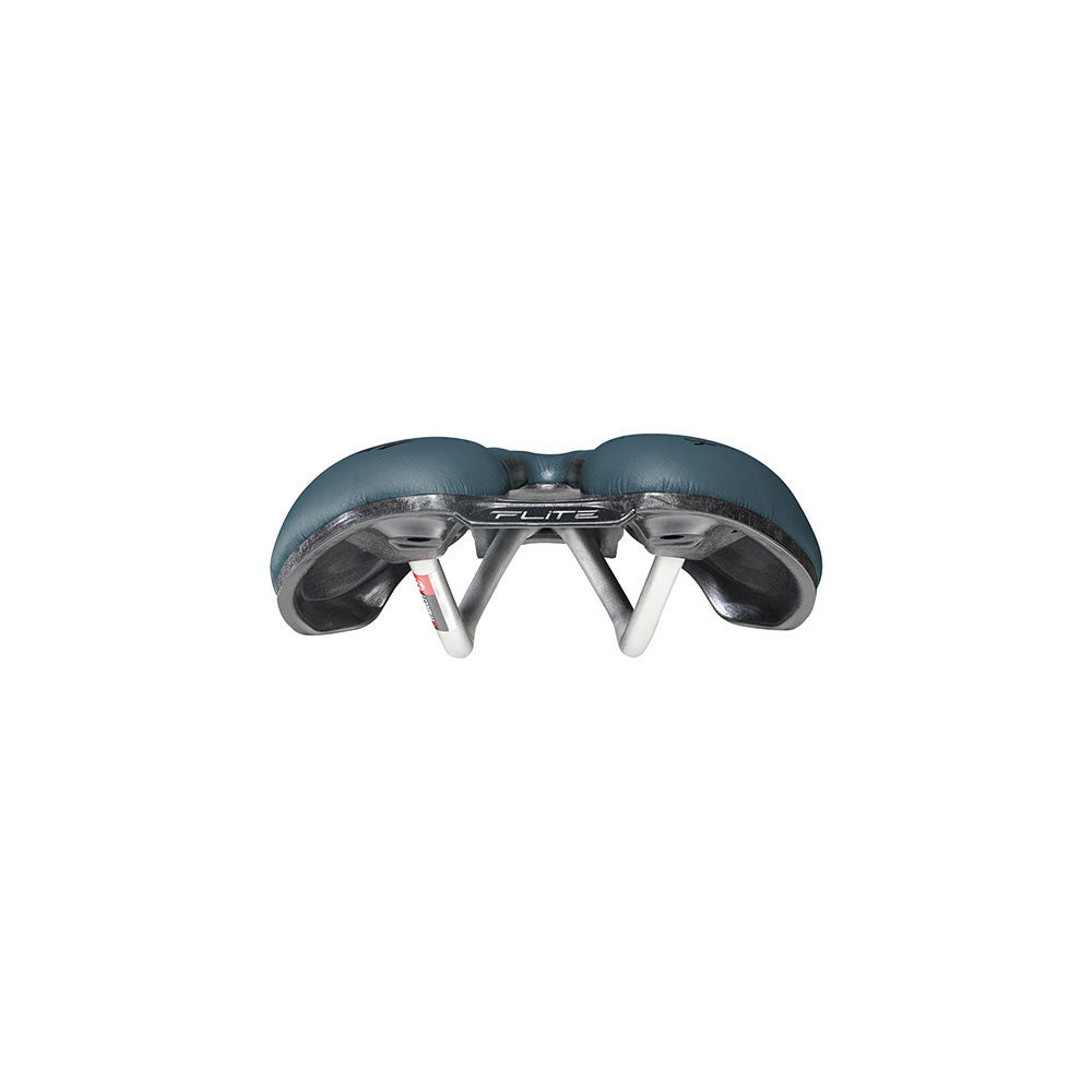 SELLE ITALIA FLITE BOOST GRAVEL SUPERFLOW S TI316 Rails Blue Saddle