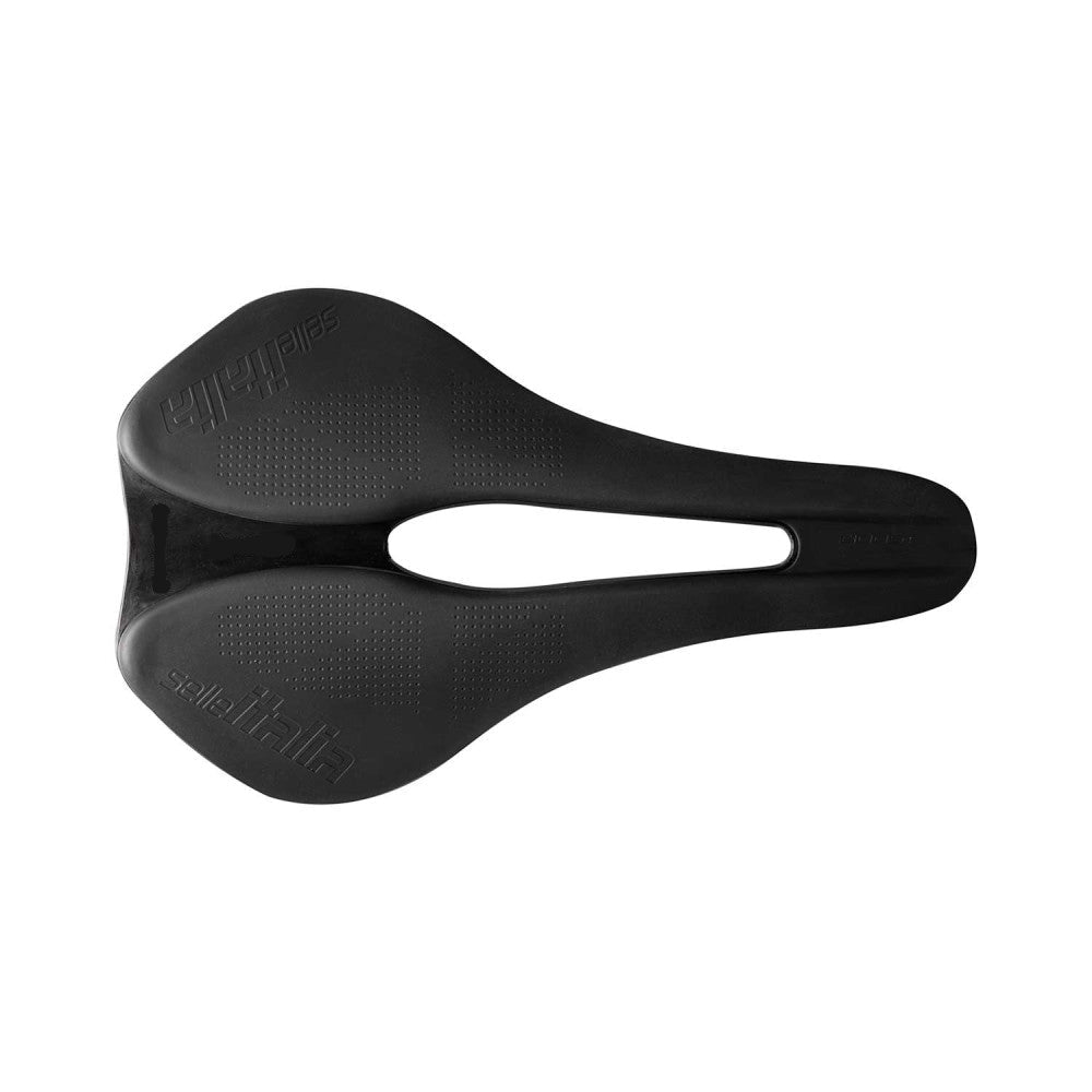 Satula SELLE ITALIA MODEL X GREEN SUPERFLOW L Fec-kiskot Musta