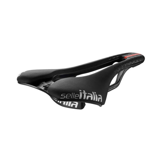 Sadel SELLE ITALIA SLR BOOST SUPERFLOW PRO TEAM 6.1 S Rails Carbone Sort
