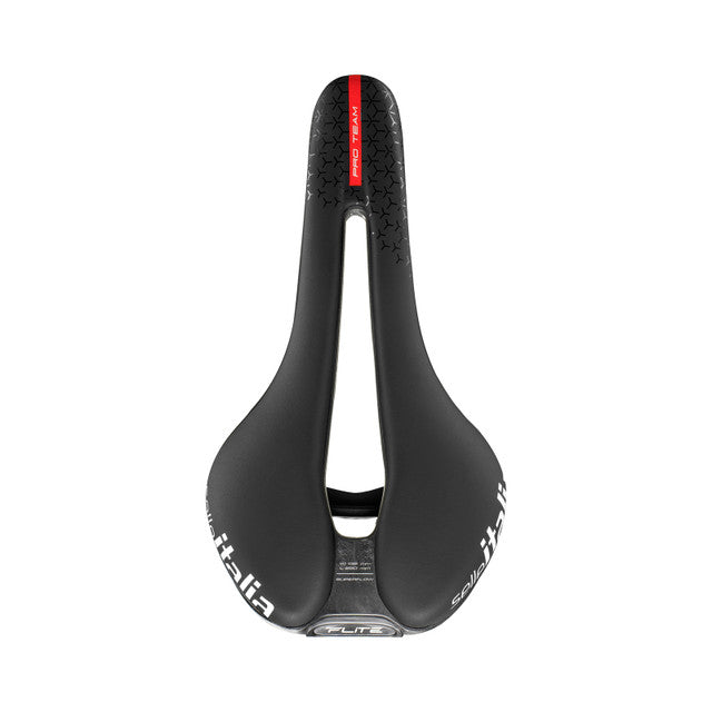 SELLE ITALIA FLITE BOOST SUPERFLOW PRO TEAM 6.1 L Carbon Rails Black Saddle