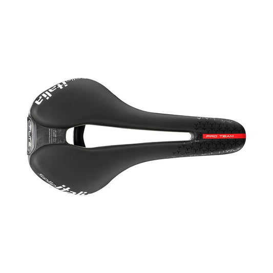 Sēdeklis SELLE ITALIA FLITE BOOST SUPERFLOW PRO TEAM 6.1 S Oglekļa sliedes Melns