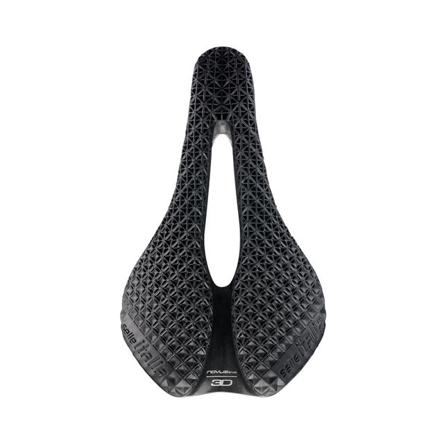Sadel SELLE ITALIA NOVUS BOOST SUPERFLOW EVO 3D L Kulfiberrails Sort