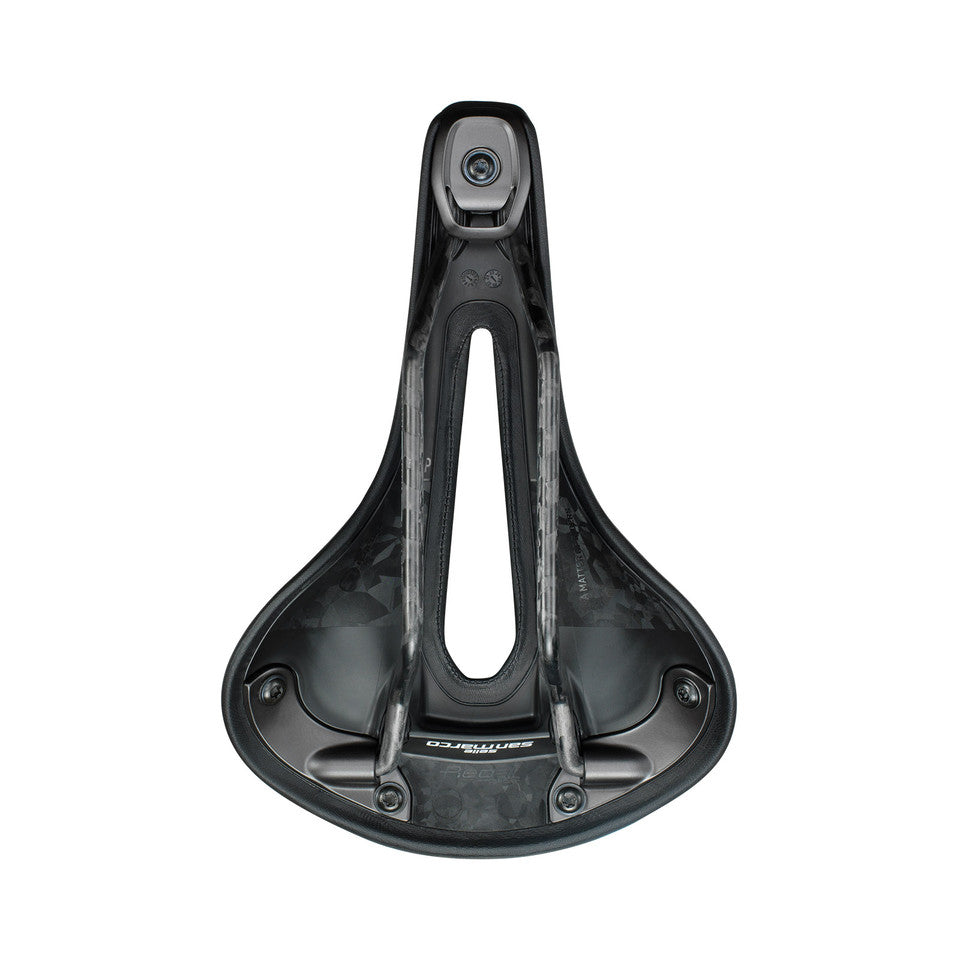 SAN MARCO REGAL SHORT OPEN-FIT CARBON FX L3 Saddle Width 165mm Carbon Rails
