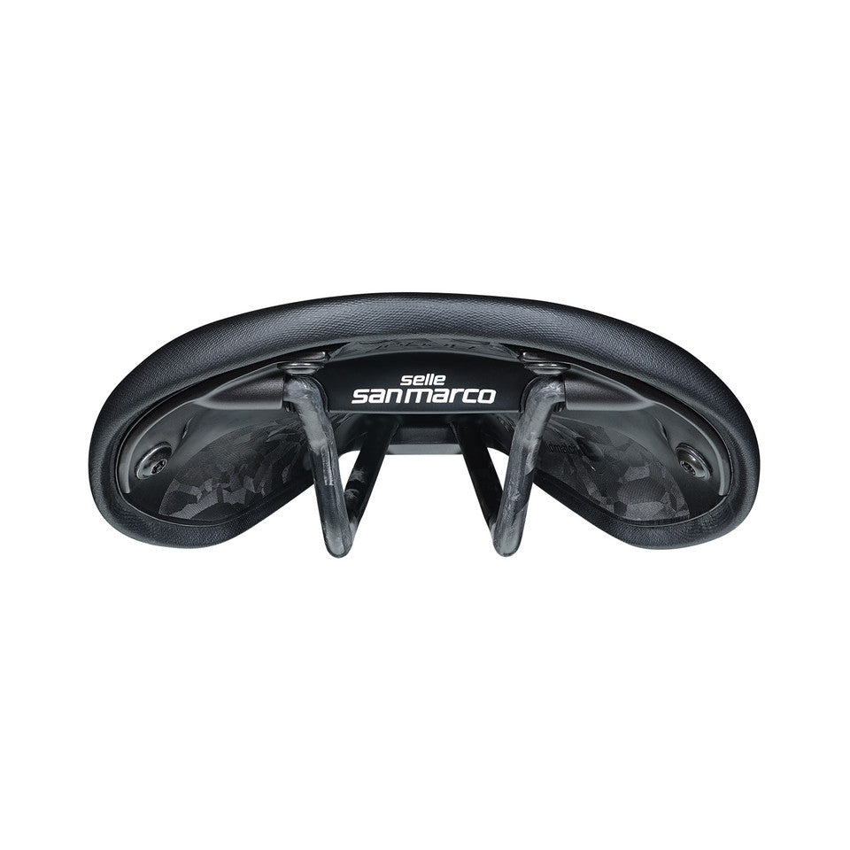 SAN MARCO REGAL SHORT OPEN-FIT CARBON FX L3 Saddle Width 165mm Carbon Rails