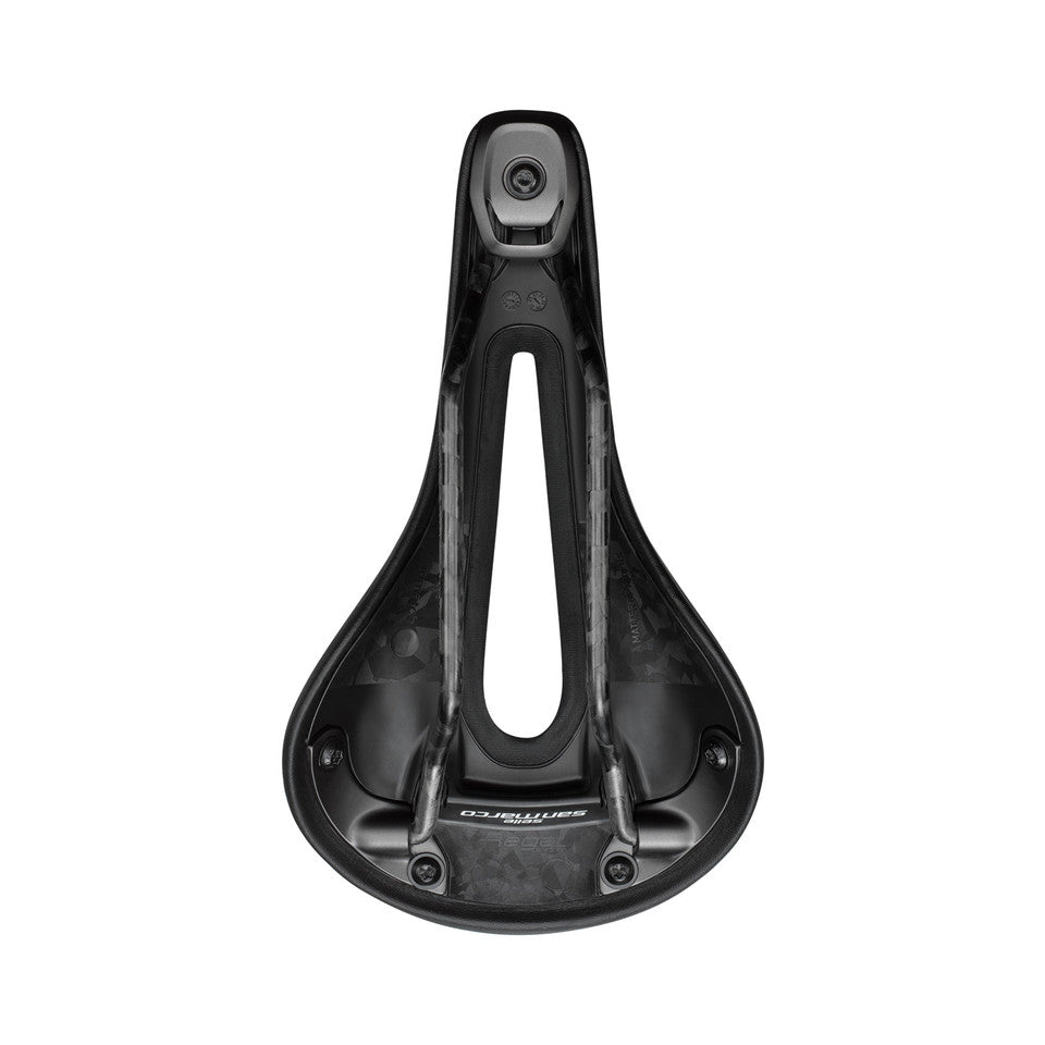 Σέλα SAN MARCO REGAL SHORT OPEN-FIT CARBON FX S3 Πλάτος 140mm Ράγες Ανθρακόνημα