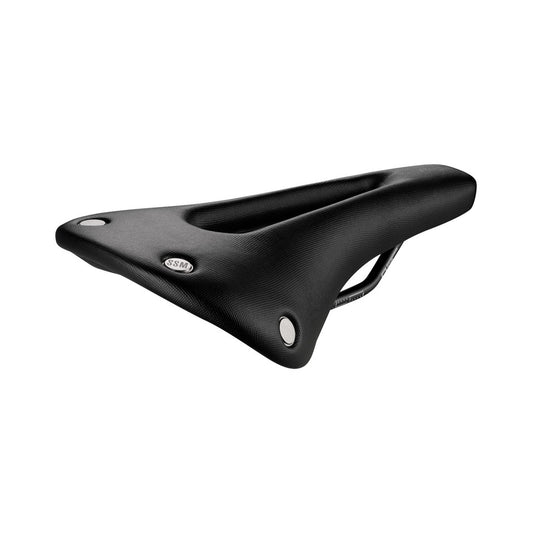 Sadel SAN MARCO REGAL SHORT OPEN-FIT DYNAMIC S2 Bredde 140mm Manganskinner