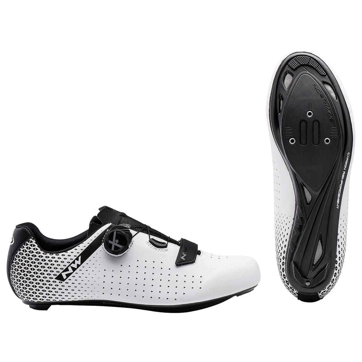 Landevejssko NORTHWAVE CORE PLUS Hvid