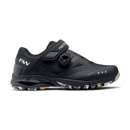 Kalnu velosipēda apavi NORTHWAVE SPIDER PLUS 3 melni