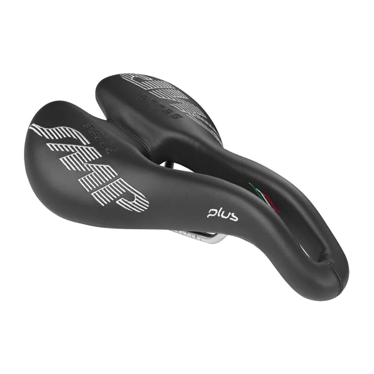 Selle SMP PLUS sadel med rustfrie skinne
