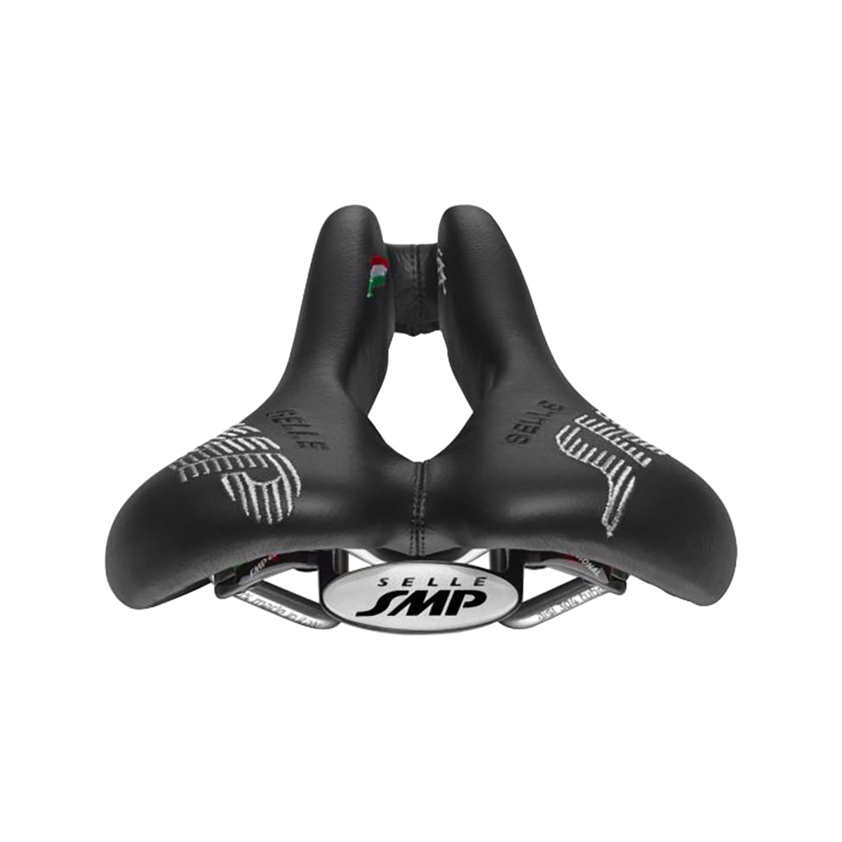 Selle SMP PLUS sadel med rustfrie skinne