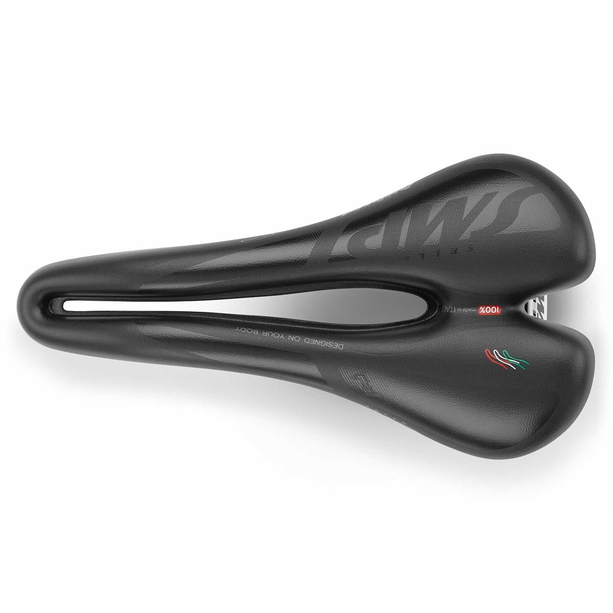 Selle SMP HYBRIDE GEL bredde 140mm stålskinne