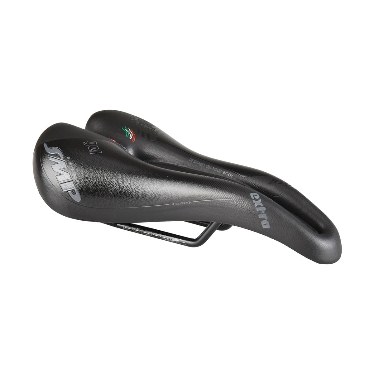 Selle SMP EXTRA GEL bredde 140mm stålskinne