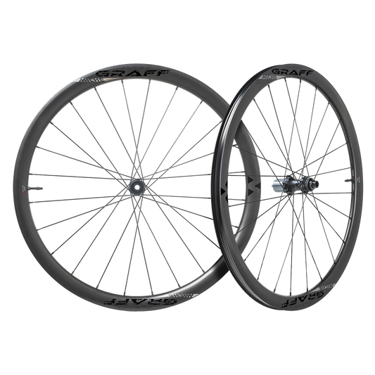 Para Kół MICHE CARBO GRAFF EVO DISC Tubeless Ready (Center Lock)