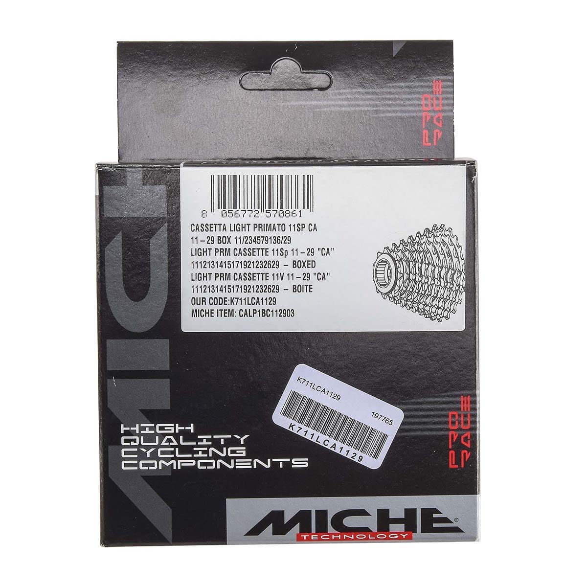 Kassette 11V MICHE PRIMATO LIGHT Campagnolo