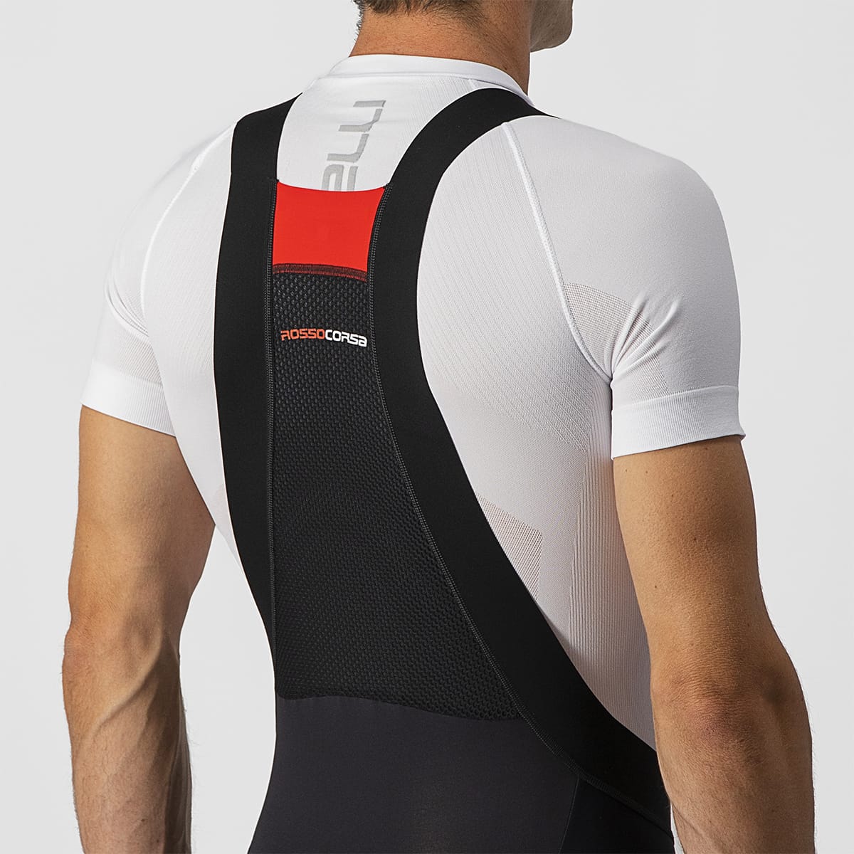 CASTELLI SORPASSO RoS -pitkät olkainpyöräilyshortsit Musta