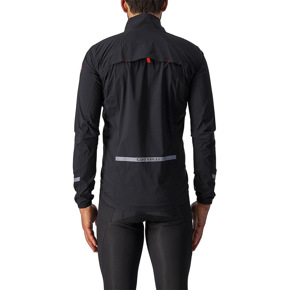 Jakke CASTELLI EMERGENCY 2 RAIN Sort