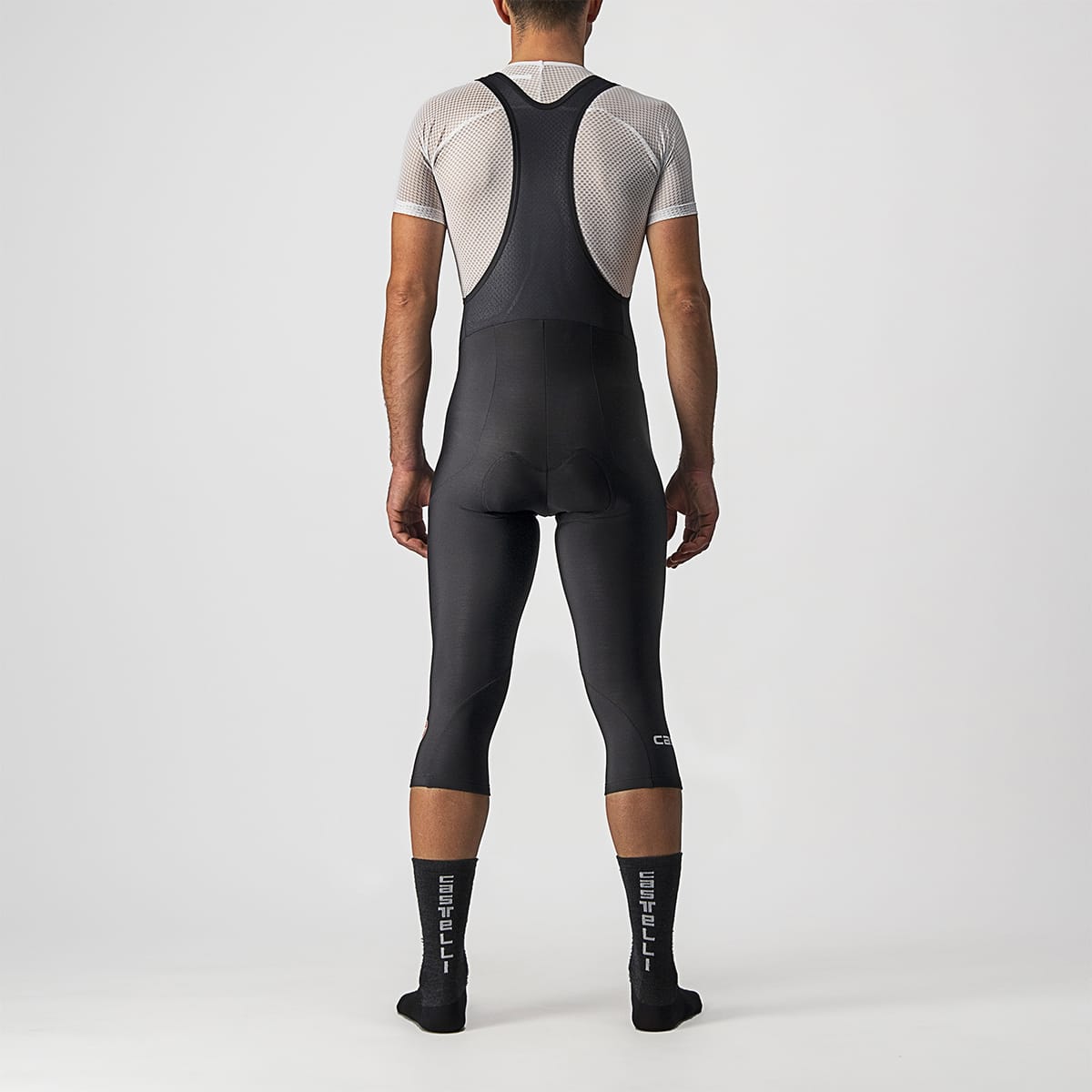 CASTELLI ENTRATA THERMAL 3/4 Bib-Shorts Sort