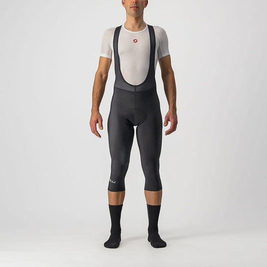 Kalhoty 3/4 se šlemi CASTELLI ENTRATA THERMAL Černá