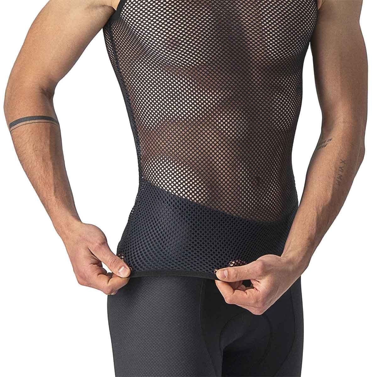 CASTELLI CORE MESH 3 Tekninen Alusvaate Hihaton Musta