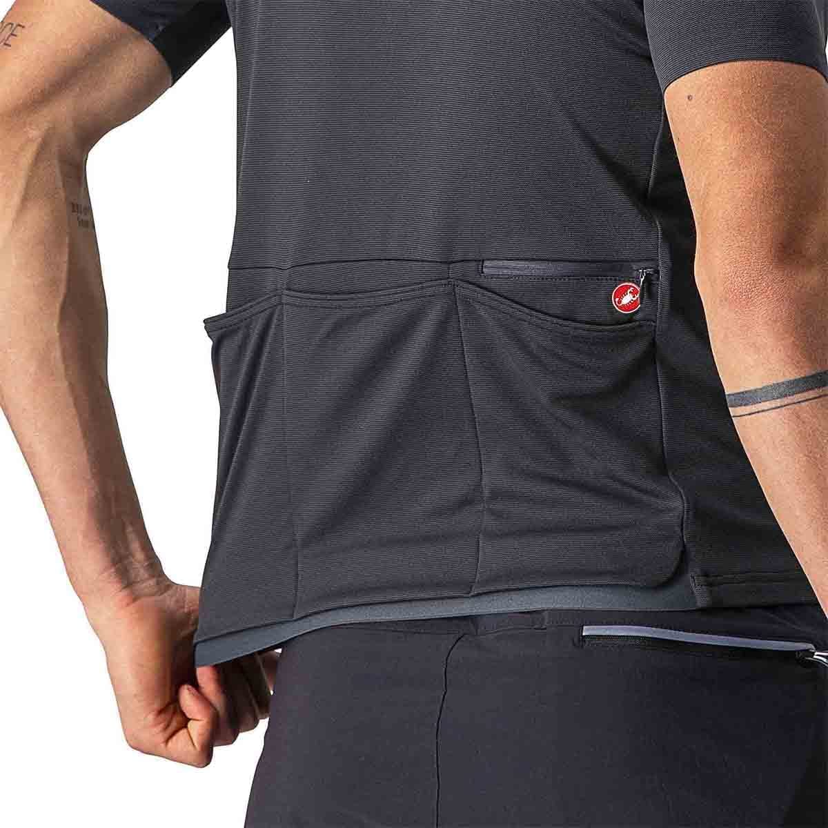 CASTELLI UNLIMITED ALLROAD lyhythihainen jersey harmaa