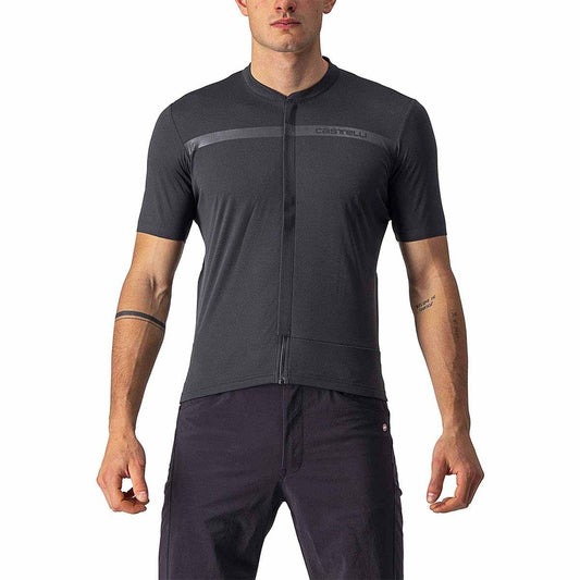 CASTELLI UNLIMITED ALLROAD Short Sleeve Jersey Grey