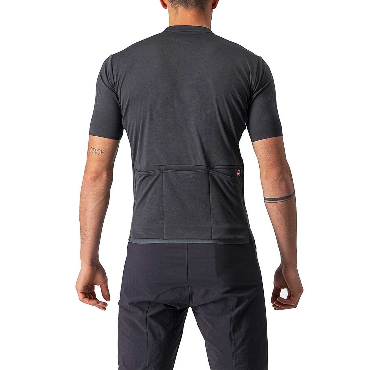 CASTELLI UNLIMITED ALLROAD lyhythihainen jersey harmaa