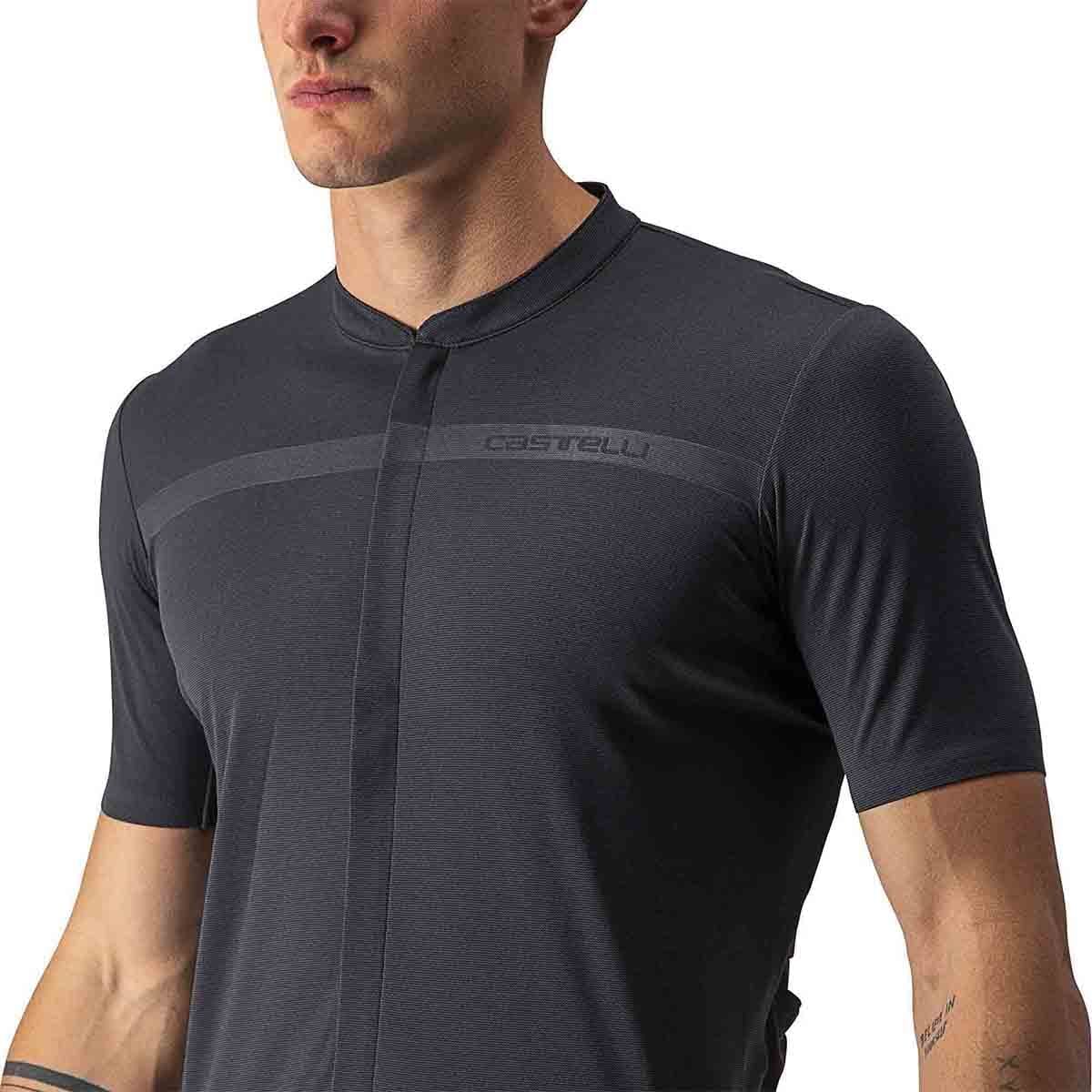 CASTELLI UNLIMITED ALLROAD lyhythihainen jersey harmaa