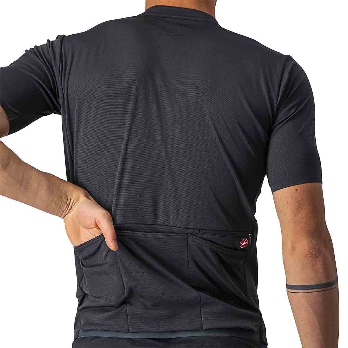CASTELLI UNLIMITED ALLROAD lyhythihainen jersey harmaa