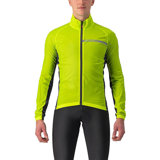 Μπουφάν CASTELLI SQUADRA STRETCH Κίτρινο/Γκρι