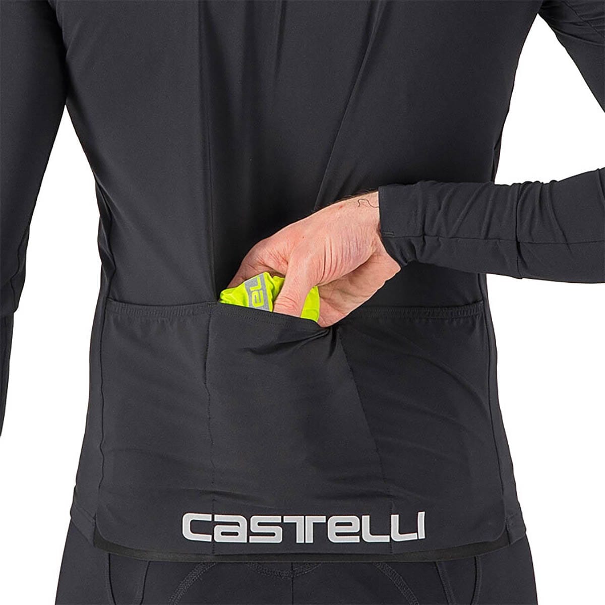 Jacka CASTELLI SQUADRA STRETCH Gul/Grå