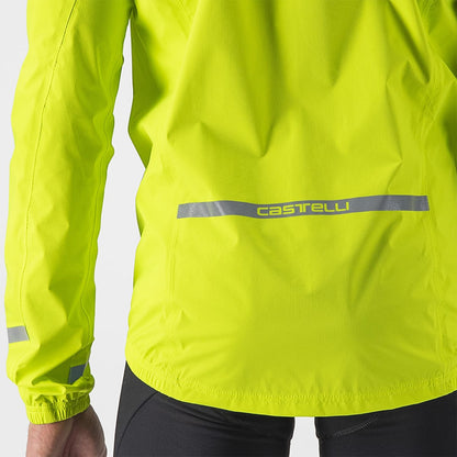 Žltá bunda CASTELLI EMERGENCY 2 RAIN