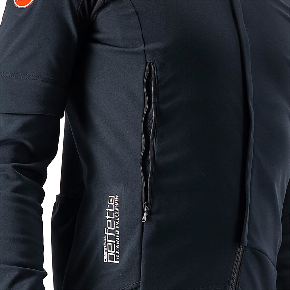 CASTELLI CONVERTIBLE PERFETTO ROS 2 Black/Black Reflex Jacket