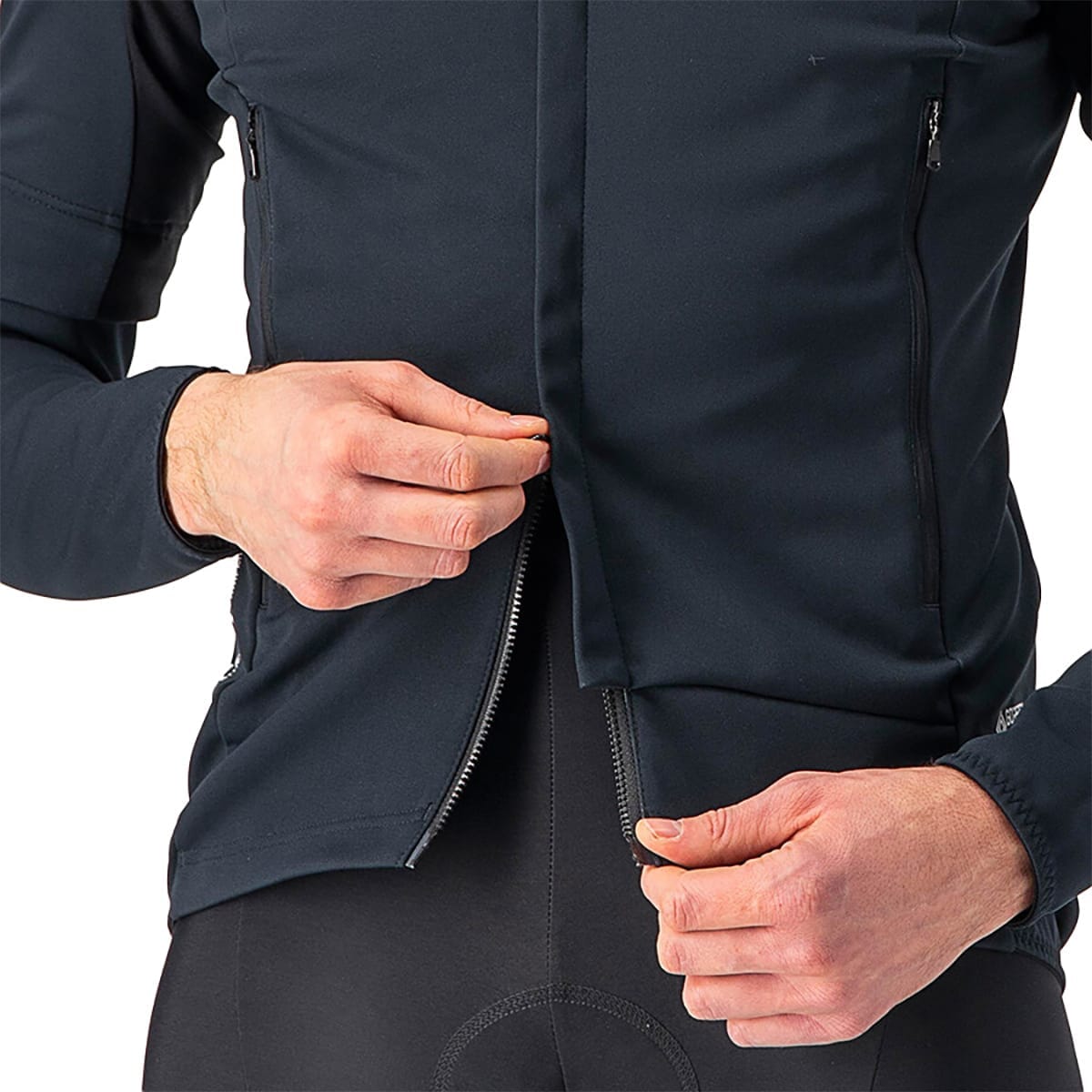 CASTELLI CONVERTIBLE PERFETTO ROS 2 Black/Black Reflex Jacket