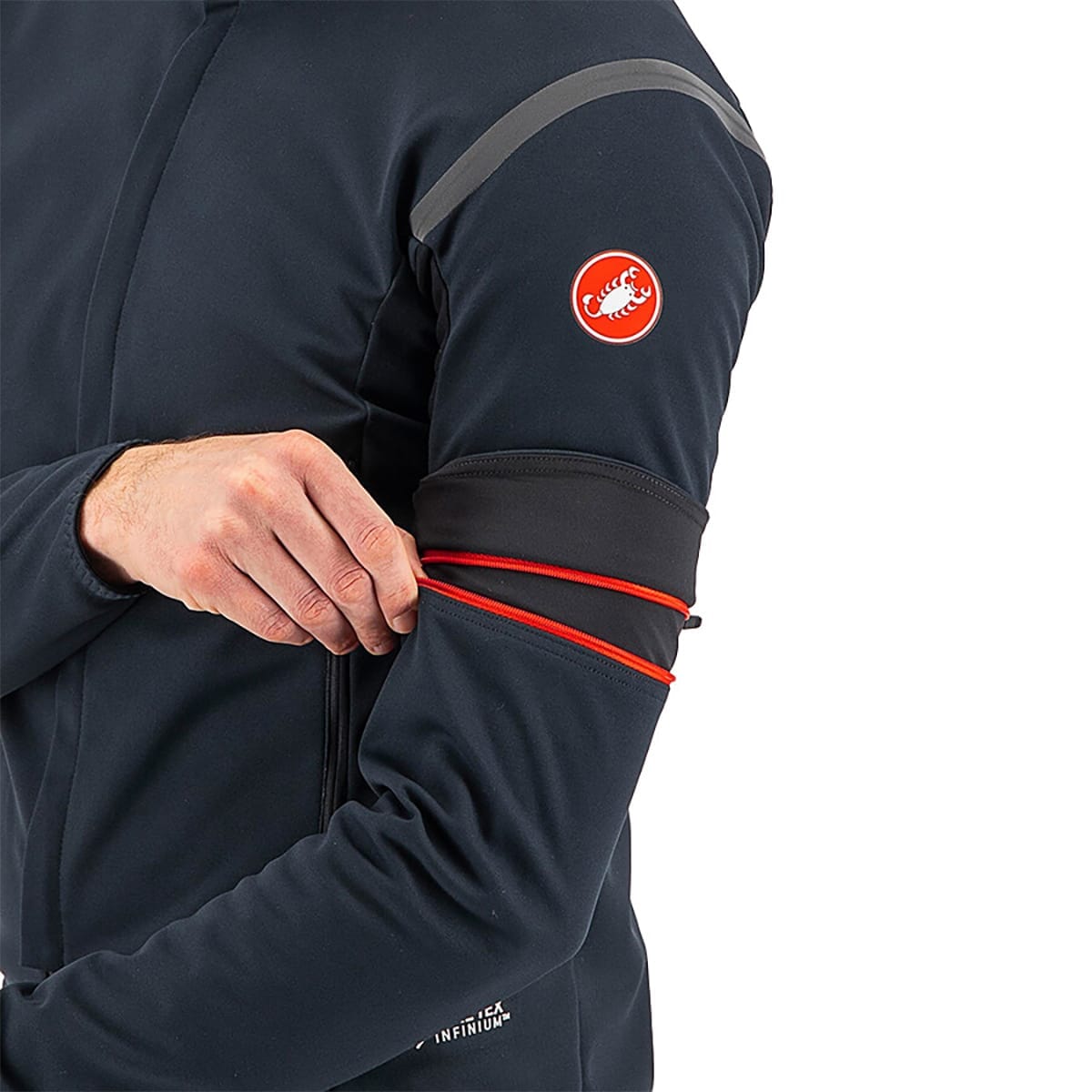 CASTELLI CONVERTIBLE PERFETTO ROS 2 Black/Black Reflex Jacket