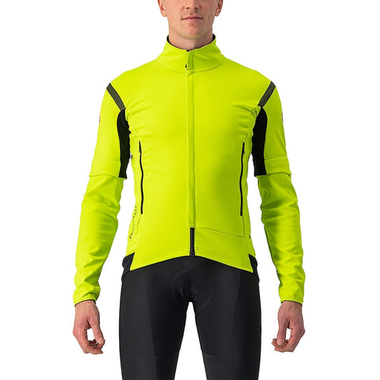 Jacket CASTELLI CONVERTIBLE PERFETTO ROS 2 Κίτρινο/Γκρι
