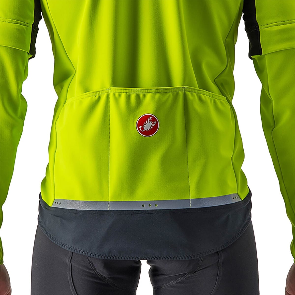 CASTELLI CONVERTIBLE PERFETTO ROS 2 Jacket Yellow/Grey