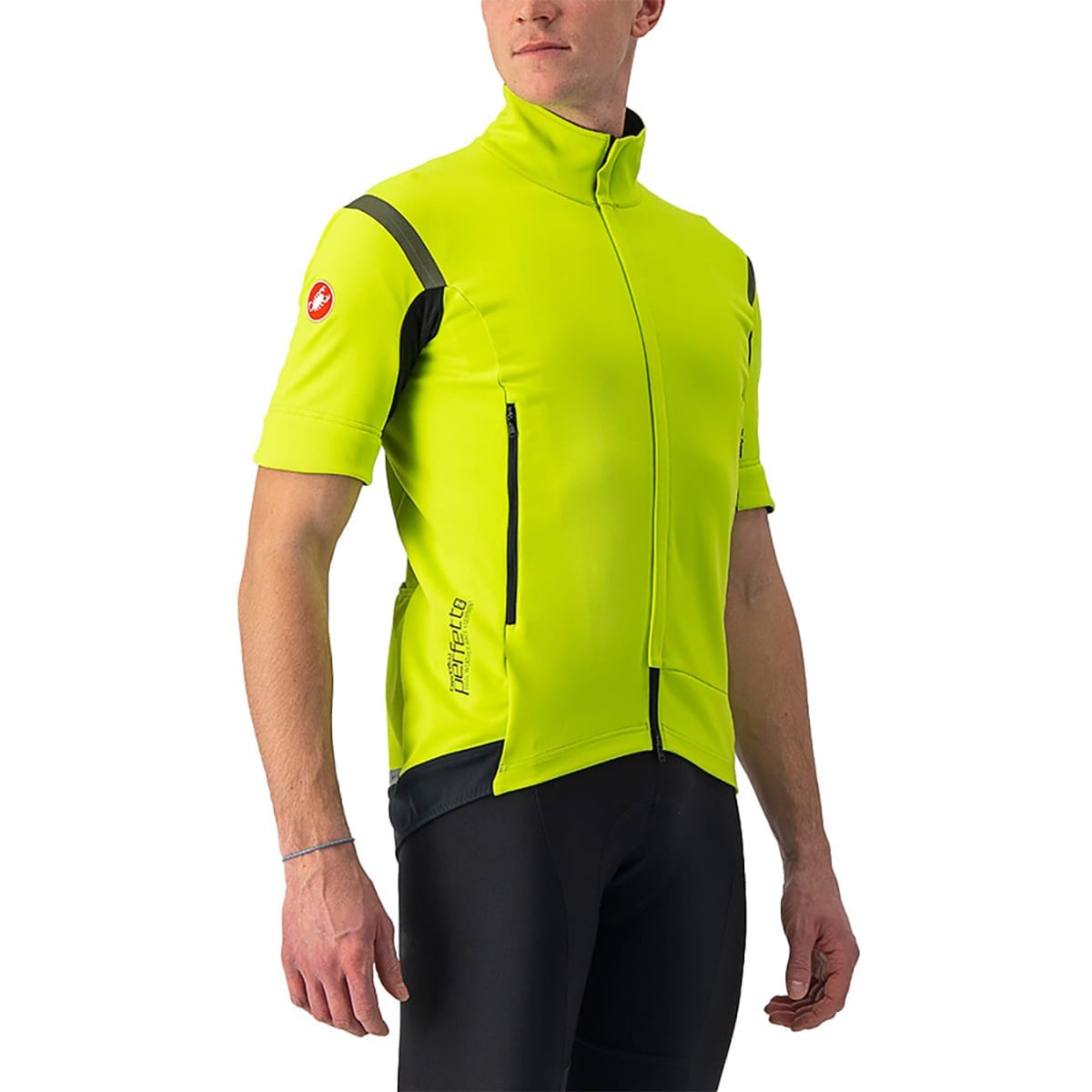 CASTELLI CONVERTIBLE PERFETTO ROS 2 Jacket Yellow/Grey