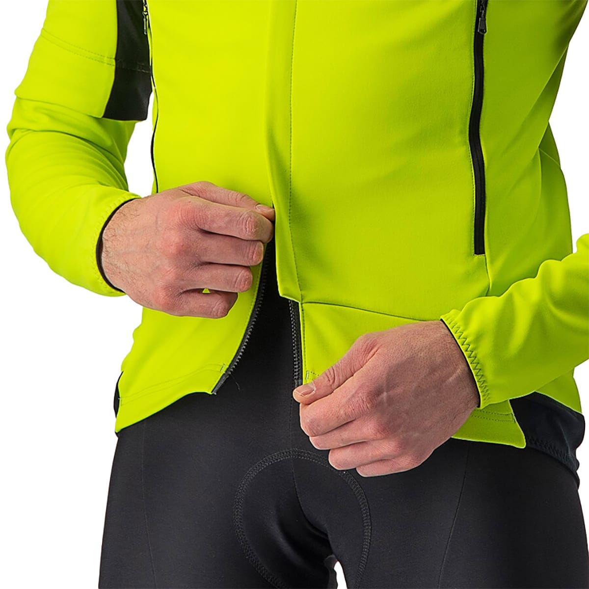 CASTELLI CONVERTIBLE PERFETTO ROS 2 Jacket Yellow/Grey