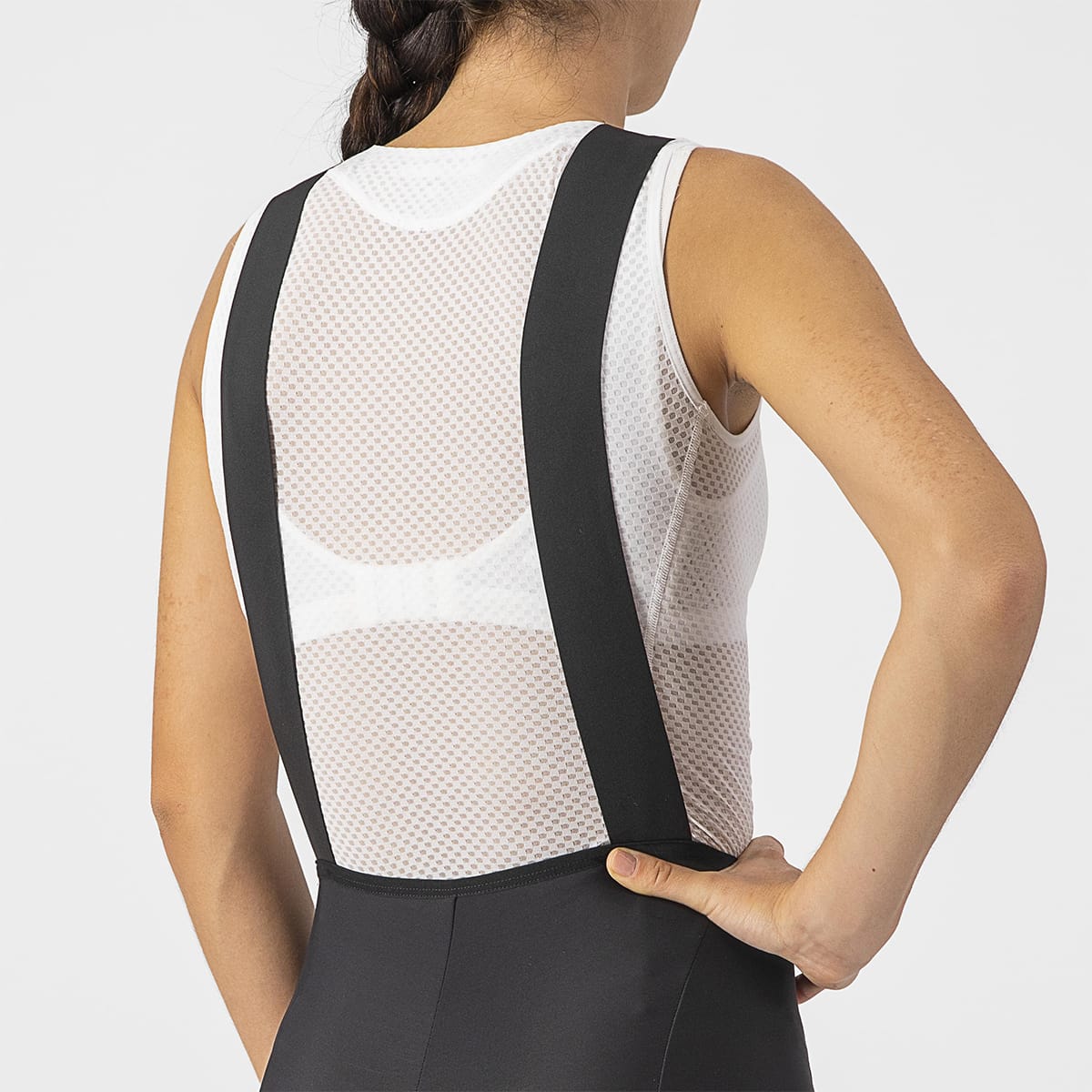 Lange Bretelsbroek CASTELLI VELOCISSIMA DT Dames Zwart Reflex
