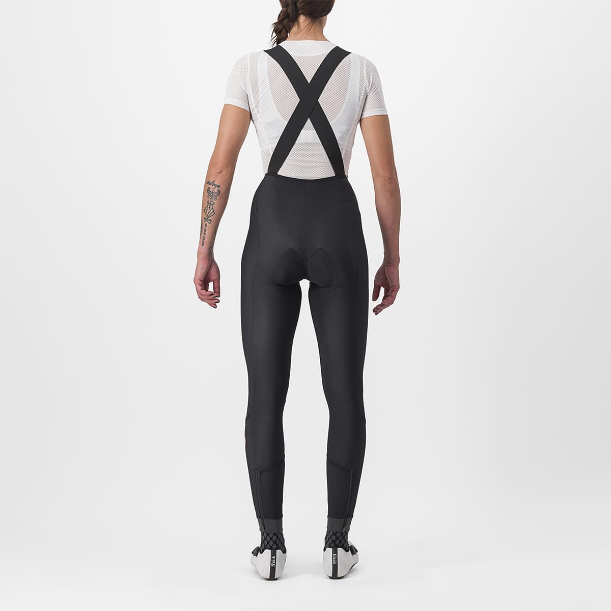 Lange Bretelsbroek CASTELLI VELOCISSIMA DT Dames Zwart Reflex