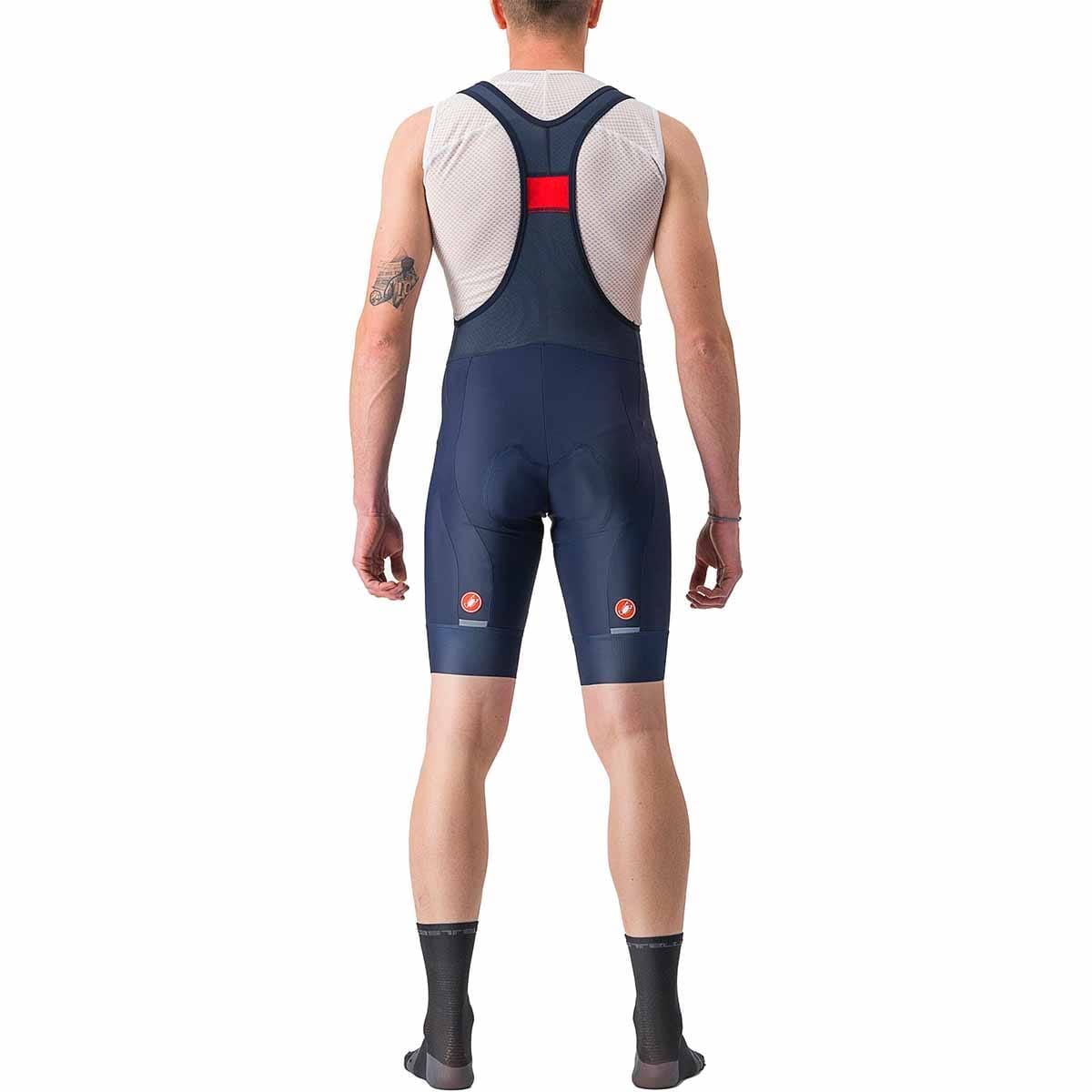 CASTELLI ENTRATA 2 Blue Bib Shorts